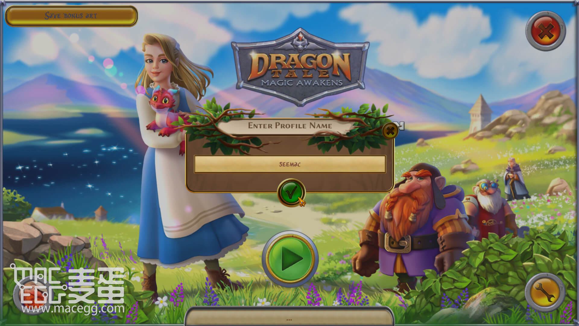 龙之传说：魔法觉醒 Dragon Tale: Magic Awakens Collector’s Edition for Mac v1.0.4.1 英文原生版-麦蛋MacEgg-Mac软件-Mac游戏-电子书-免费下载