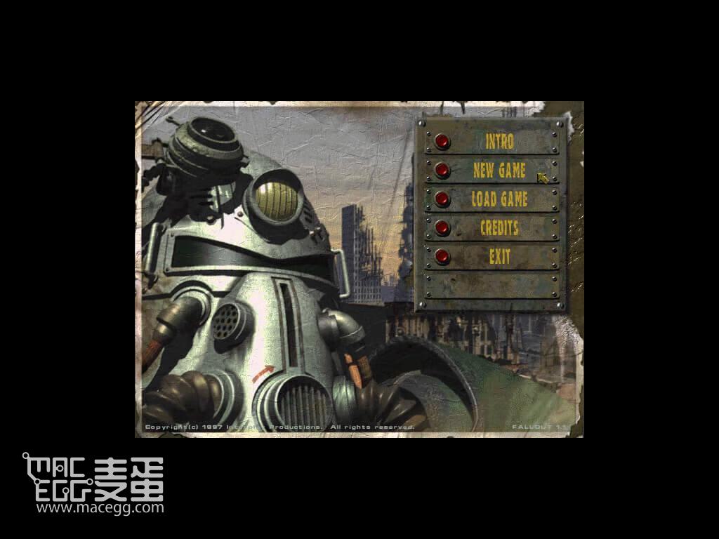 辐射 Fallout: A Post Nuclear Role Playing Game for Mac v1.1.0 英文原生版-麦蛋MacEgg-Mac软件-Mac游戏-电子书-免费下载