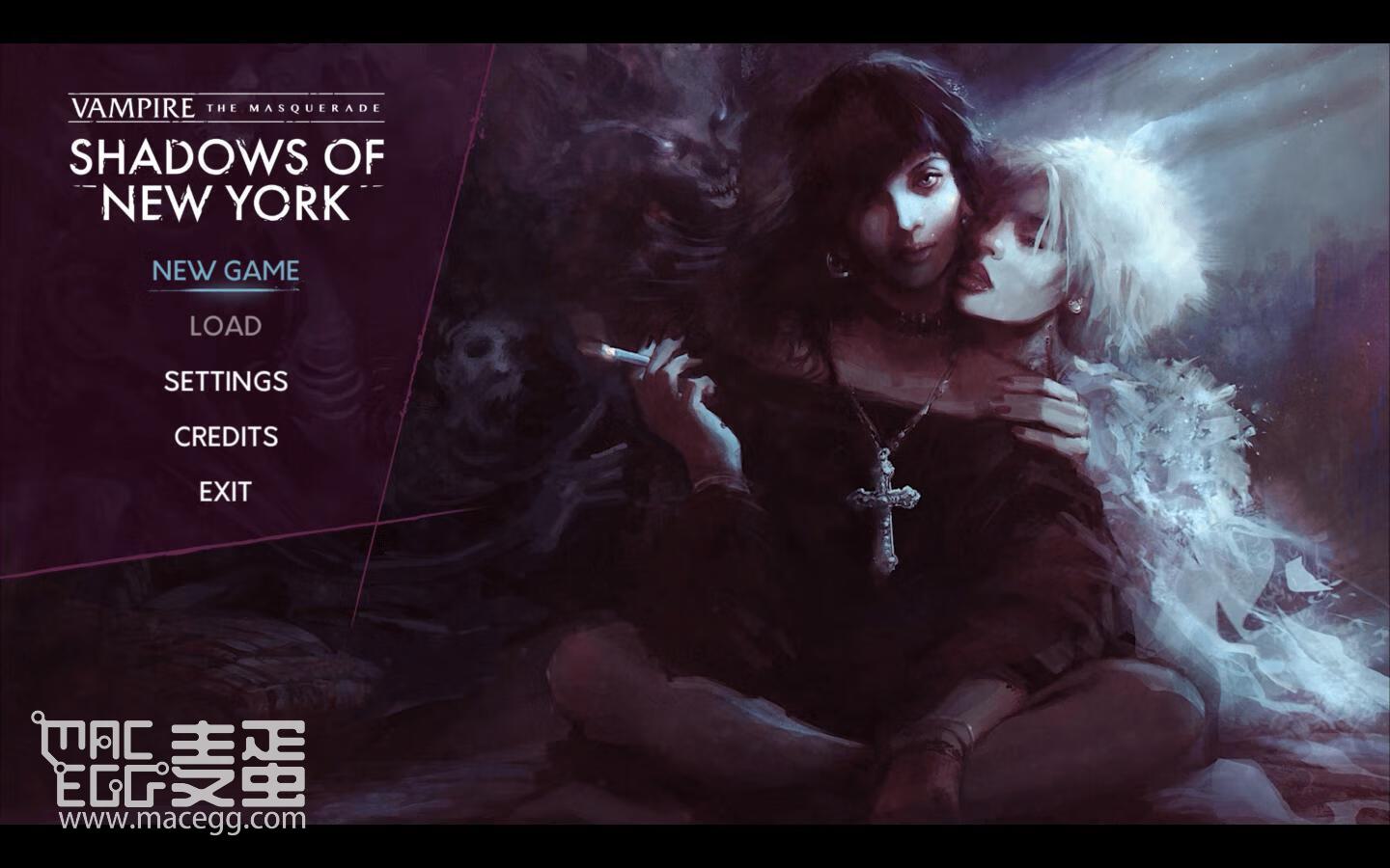 吸血鬼：避世血族 纽约之影豪华版 Vampire: The Masquerade – Shadows of New York Deluxe Edition for Mac v1.0.1(50532) 英文原生版-麦蛋MacEgg-Mac软件-Mac游戏-电子书-免费下载