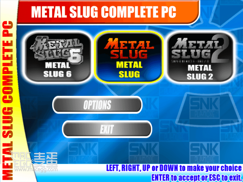 合金弹头大合集 Metalslug Collection for Mac v1.0 英文移植版-麦蛋MacEgg-Mac软件-Mac游戏-电子书-免费下载