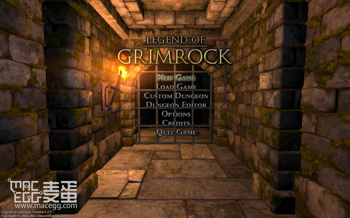 魔岩山传说 Legend of Grimrock for Mac v1.3.7 英文原生版-麦蛋MacEgg-Mac软件-Mac游戏-电子书-免费下载