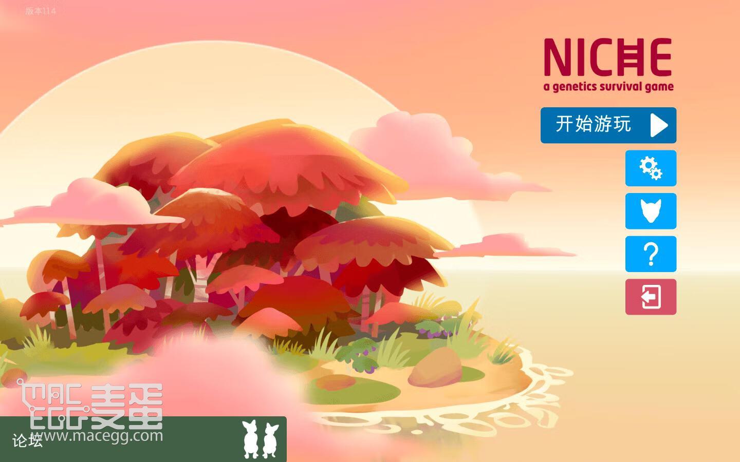 生态位：遗传学生存游戏 Niche – a genetics survival game for Mac v1.2.10 中文原生版-麦蛋MacEgg-Mac软件-Mac游戏-电子书-免费下载
