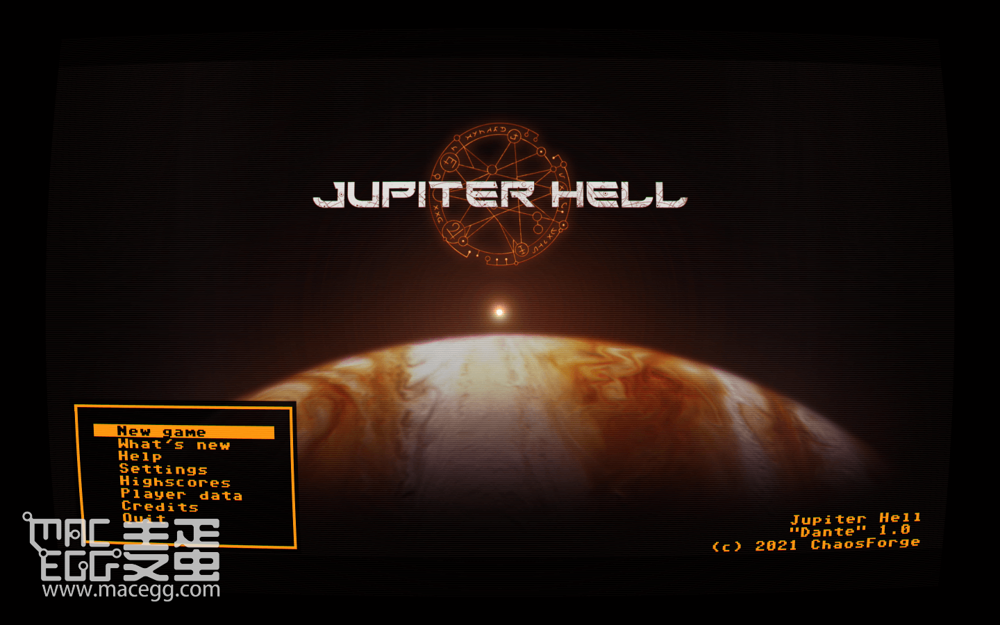 木星地狱 Jupiter Hell for Mac v1.6c 英文原生版-麦蛋MacEgg-Mac软件-Mac游戏-电子书-免费下载