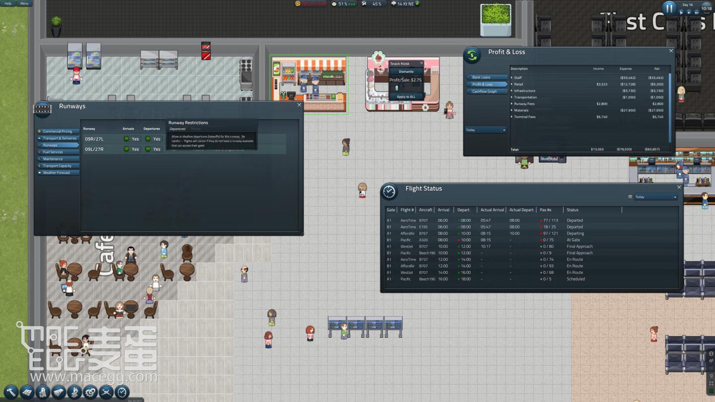 模拟机场 SimAirport for Mac v2022.07.04 中文原生版-39