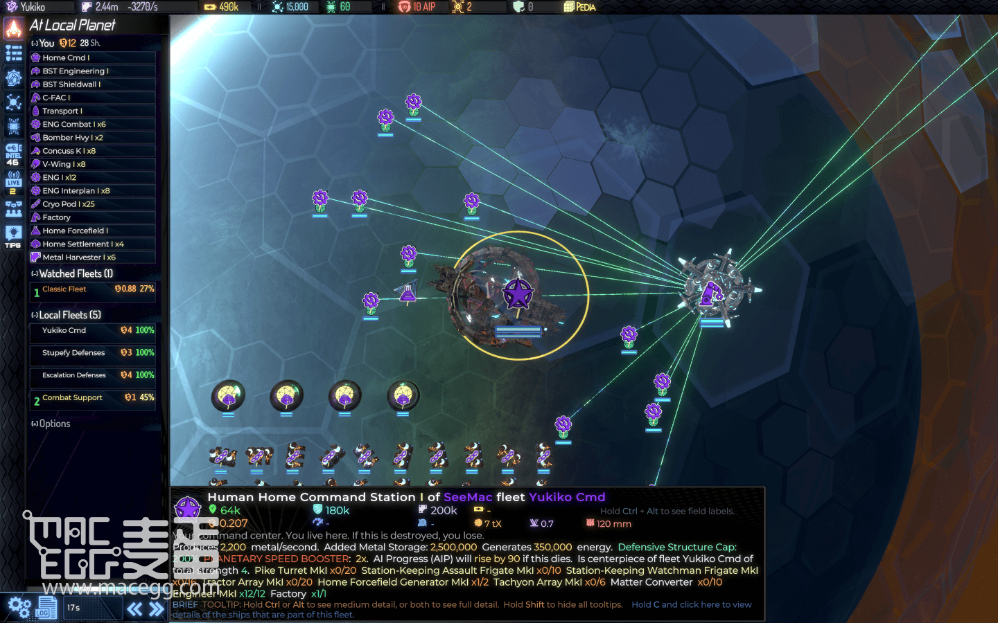 人工智能战争2 AI War 2 for Mac v5.573 英文原生版 附DLC-2