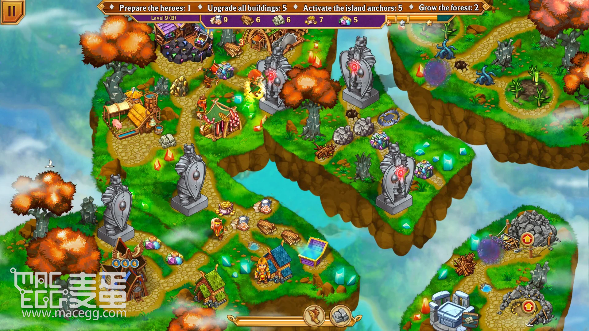 维京英雄4收藏版 Viking Heroes 4 Collector’s Edition for Mac v0.1 英文原生版-3