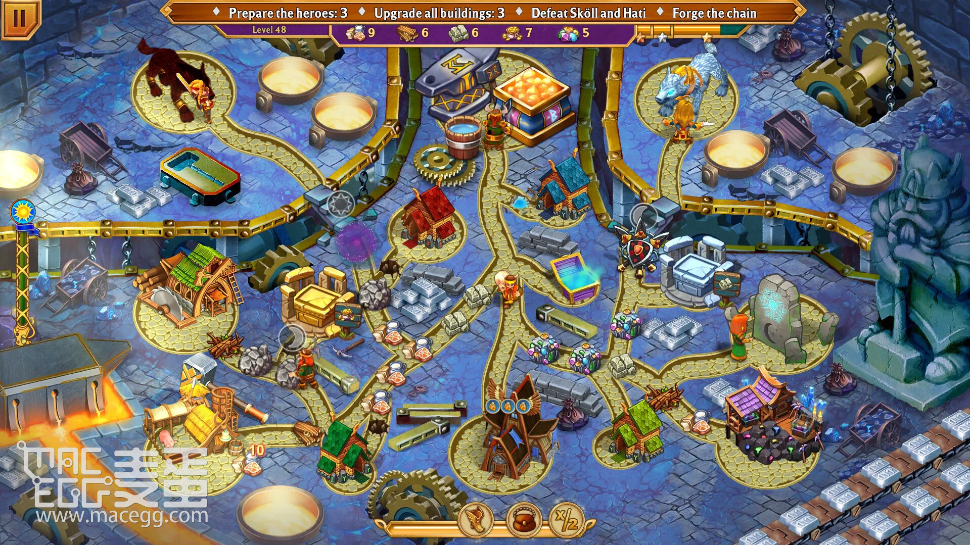 维京英雄4收藏版 Viking Heroes 4 Collector’s Edition for Mac v0.1 英文原生版-6