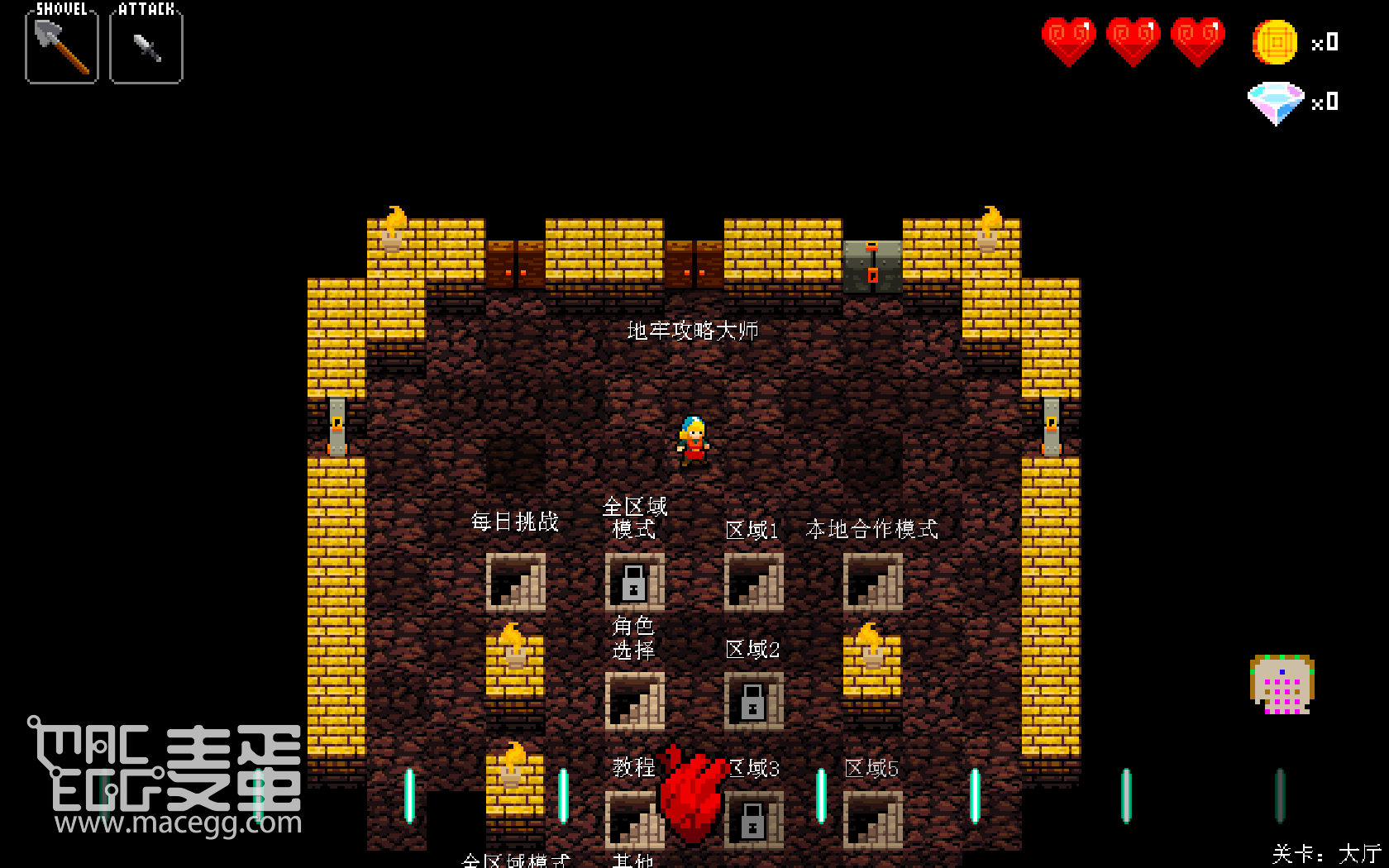 节奏地牢 Crypt of the NecroDancer for Mac v1.29(DLC 2.59)B 中文原生版附DLC-3