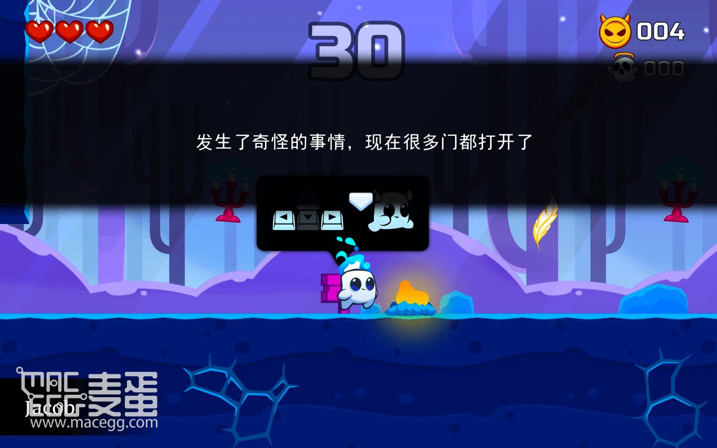 跳跃者乔恩 Jumper Jon for Mac v1.8 中文原生版 整个游戏只为寻找她？-2