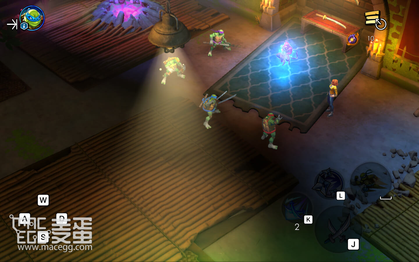 忍者神龟分裂命运 TMNT Splintered Fate for Mac v1.0.2 中文原生版-2