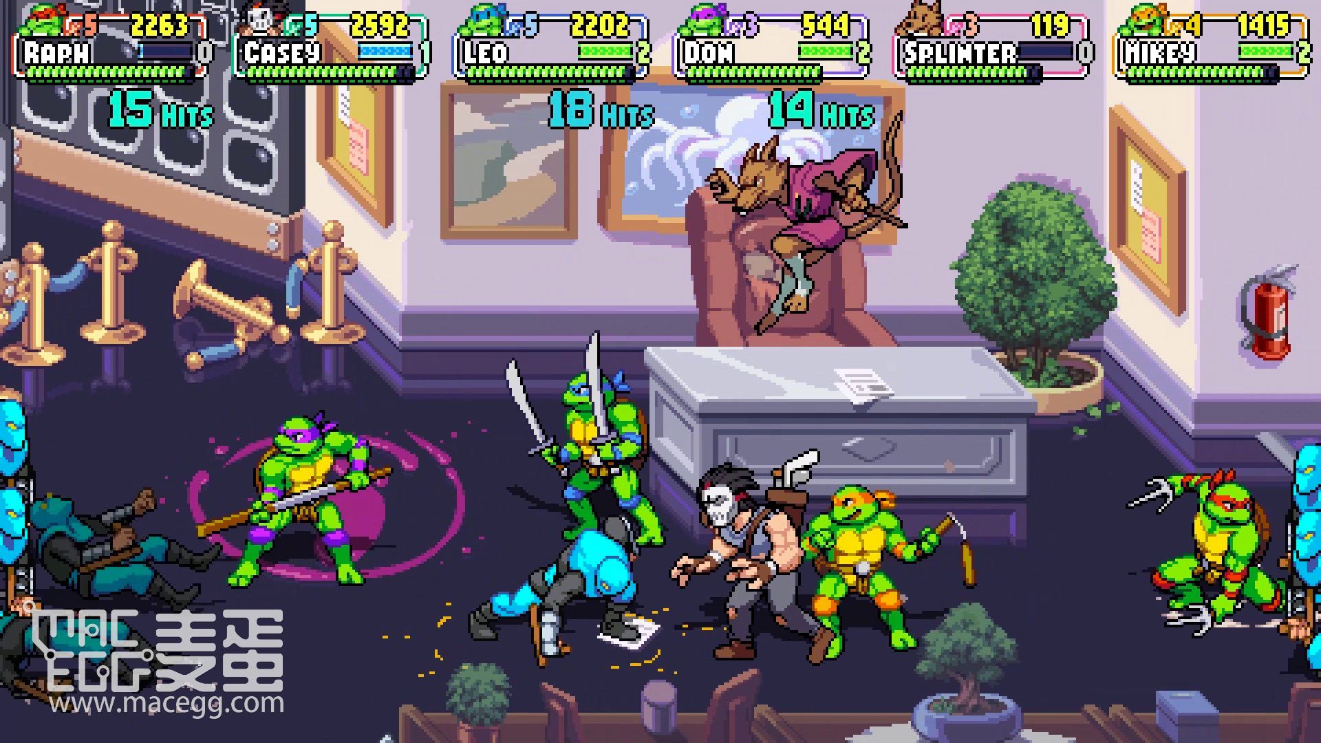 忍者神龟：施莱德的复仇 Teenage Mutant Ninja Turtles: Shredder’s Revenge for Mac v1.0.0.145 中文移植版-11