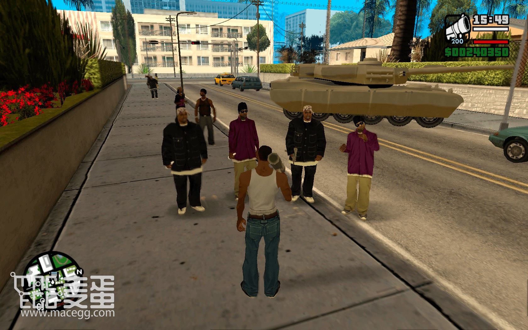 侠盗猎车手：圣安地列斯 Grand Theft Auto: San Andreas for Mac v1.0 中文移植版-2