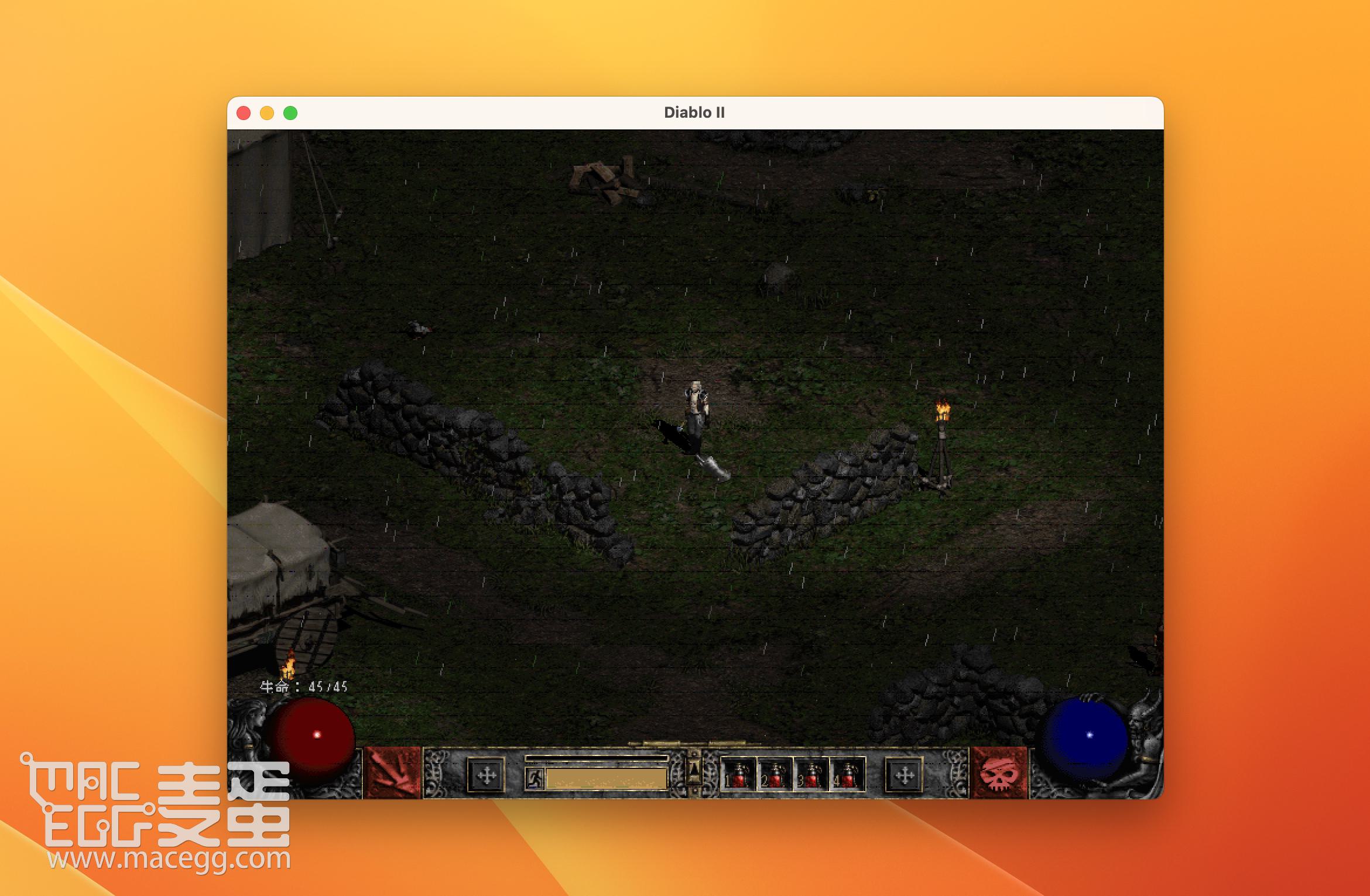 暗黑破坏神2：毁灭之王 for Mac v1.14d 中文单机移植版含完美存档-2