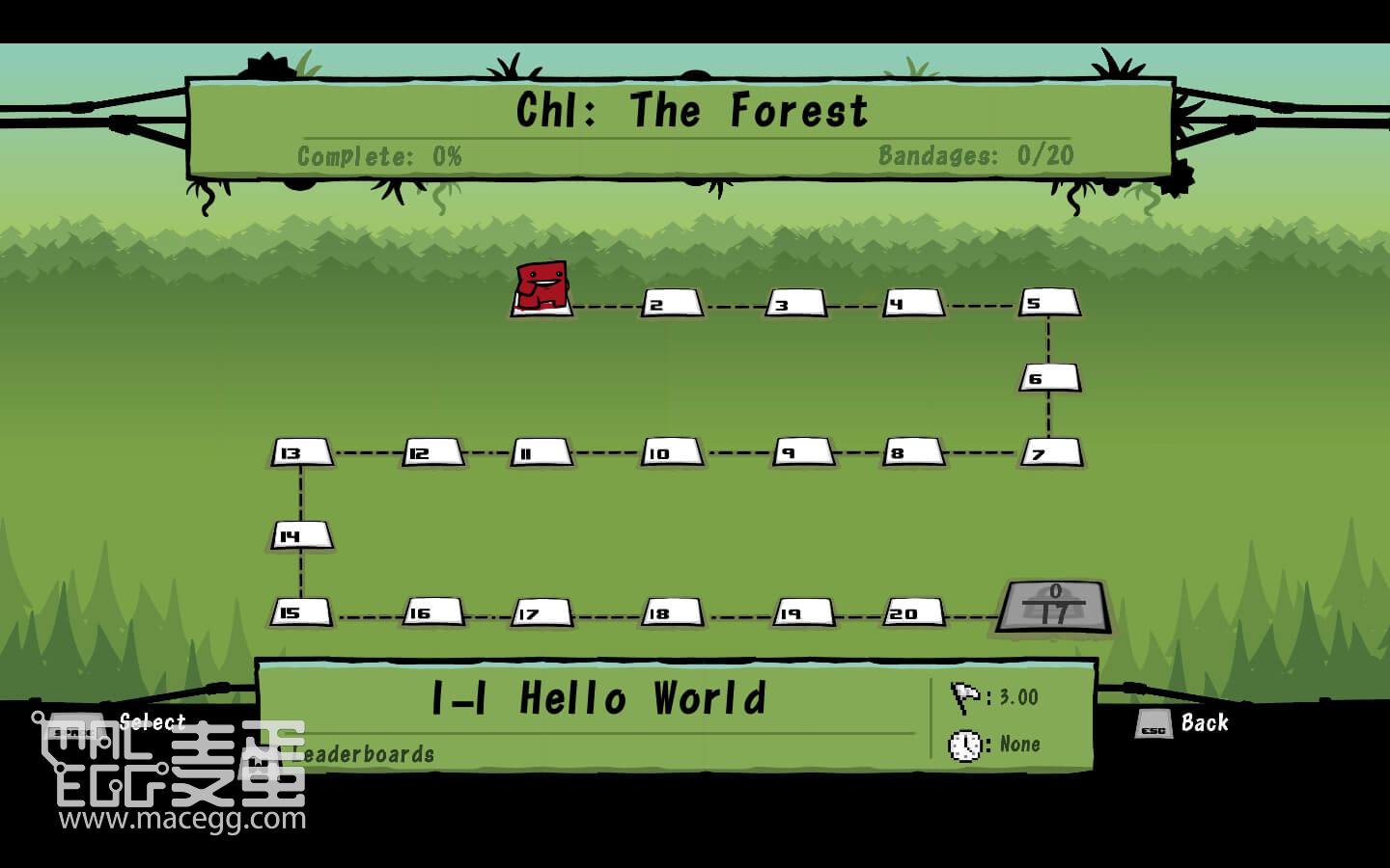 超级男孩 Super Meat Boy for Mac v1.0 英文原生版-2