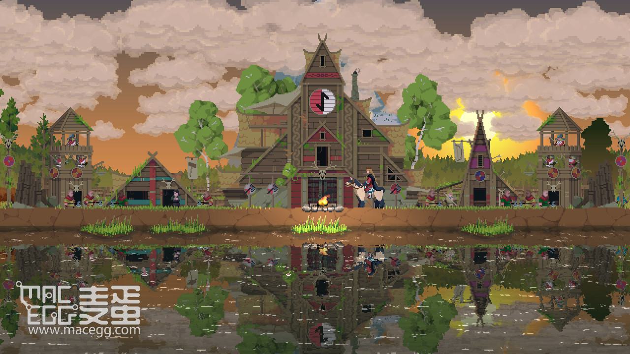 王国：两位君主 Kingdom Two Crowns for Mac v1.1.18 中文原生版附DLC-5