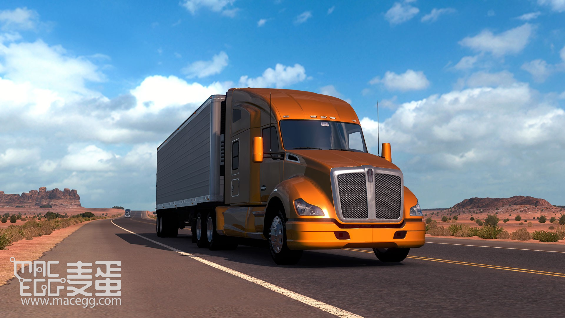 美国卡车模拟 American Truck Simulator for Mac v1.46.3.6s 中文原生版含DLC-4