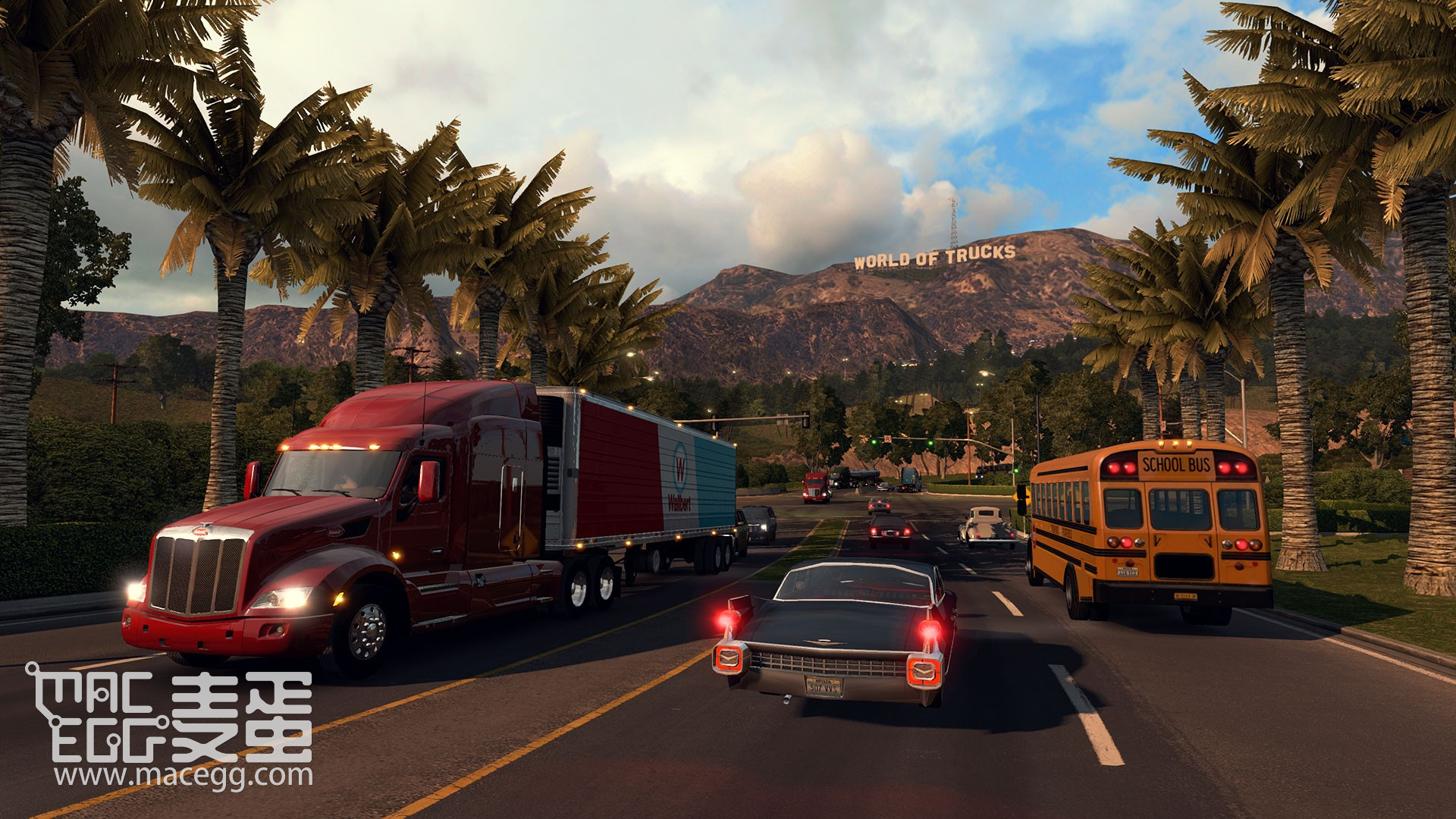 美国卡车模拟 American Truck Simulator for Mac v1.46.3.6s 中文原生版含DLC-3