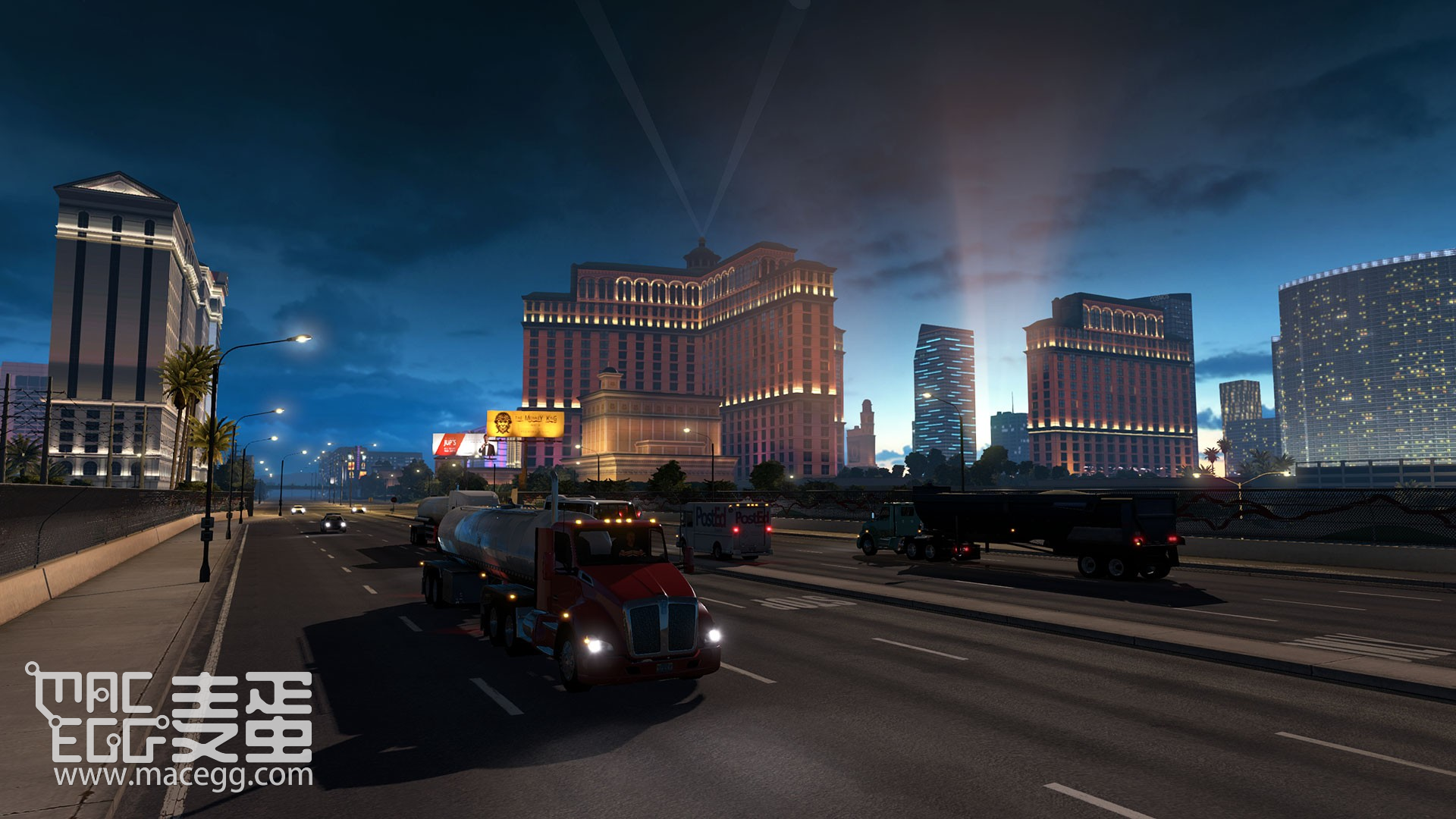 美国卡车模拟 American Truck Simulator for Mac v1.46.3.6s 中文原生版含DLC-2