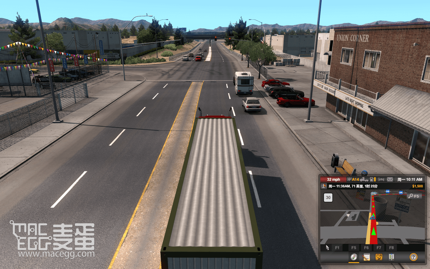 美国卡车模拟 American Truck Simulator for Mac v1.46.3.6s 中文原生版含DLC-7