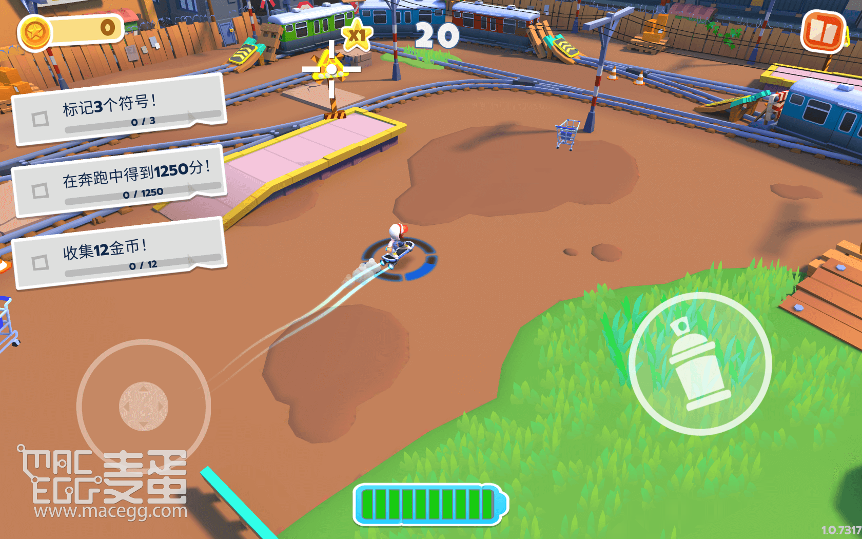 地铁跑酷 Subway Surfers Tag for Mac v1.4.9841 中文原生版-4